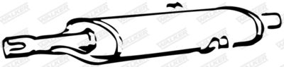 Centre Muffler WALKER 13710