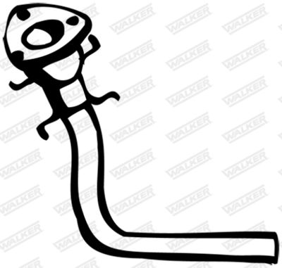 Exhaust Pipe WALKER 13713