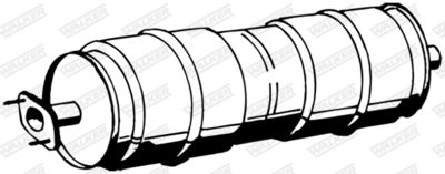 Centre Muffler WALKER 13731