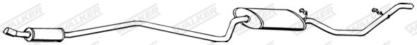 WALKER 13735 Rear Muffler
