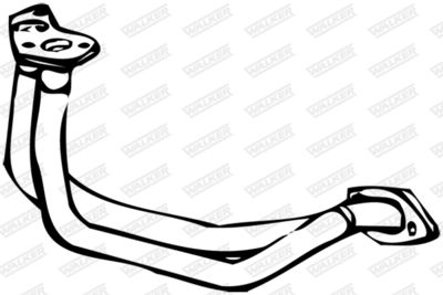 Exhaust Pipe WALKER 13741