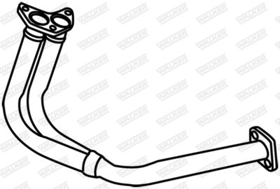 Exhaust Pipe WALKER 13761