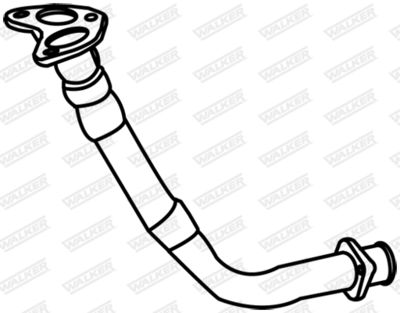 Exhaust Pipe WALKER 13786
