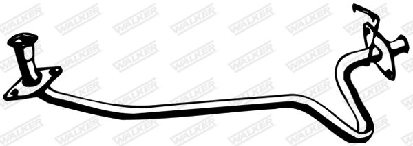 WALKER 13825 Exhaust Pipe