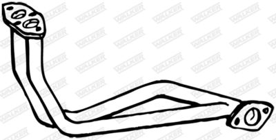 Exhaust Pipe WALKER 13834