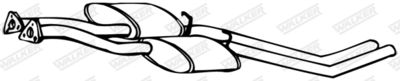 Centre Muffler WALKER 13887