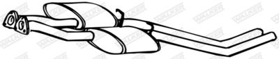 Centre Muffler WALKER 13891