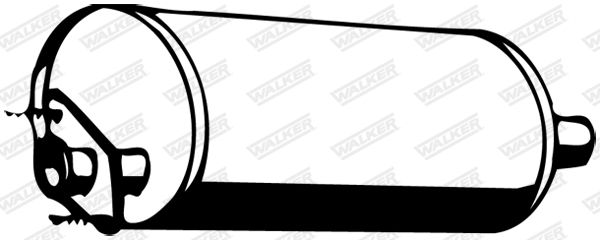 WALKER 13921 Centre Muffler
