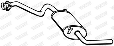 Rear Muffler WALKER 13963