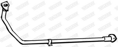 Exhaust Pipe WALKER 14038