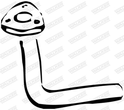 Exhaust Pipe WALKER 14051