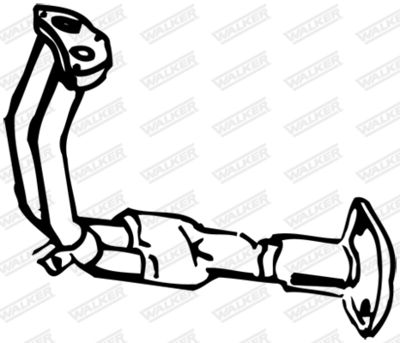 Exhaust Pipe WALKER 14069