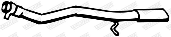 WALKER 14081 Exhaust Pipe