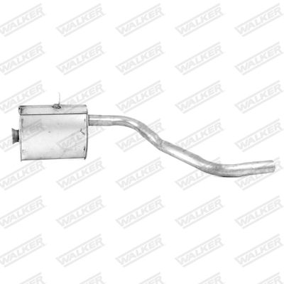 Front Muffler WALKER 14113
