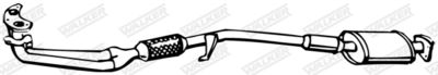 Front Muffler WALKER 14136