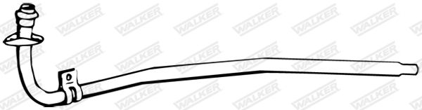 WALKER 14187 Exhaust Pipe