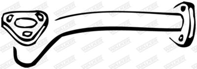 Exhaust Pipe WALKER 14222