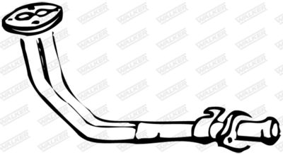 Exhaust Pipe WALKER 14234