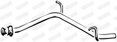 Exhaust Pipe WALKER 14255
