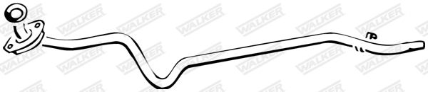 WALKER 14261 Exhaust Pipe