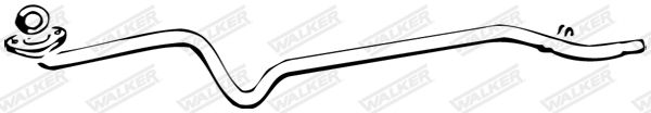 WALKER 14262 Exhaust Pipe