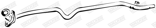 WALKER 14266 Exhaust Pipe