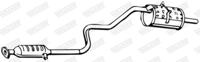Rear Muffler WALKER 14288