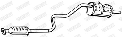 Rear Muffler WALKER 14294
