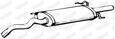 Rear Muffler WALKER 14329