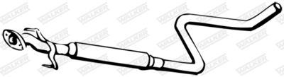 Front Muffler WALKER 14331