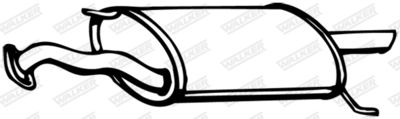 Rear Muffler WALKER 14359