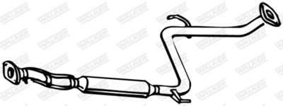 Exhaust Pipe WALKER 14366