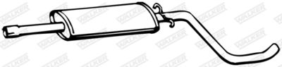 Centre Muffler WALKER 14485