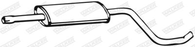 Centre Muffler WALKER 14487