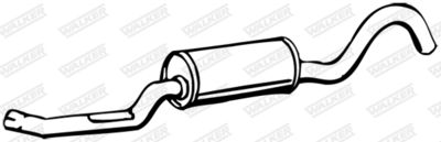 Centre Muffler WALKER 14516