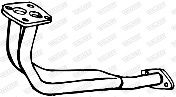 WALKER 14549 Exhaust Pipe