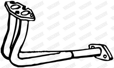 Exhaust Pipe WALKER 14557