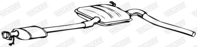 Centre Muffler WALKER 14608