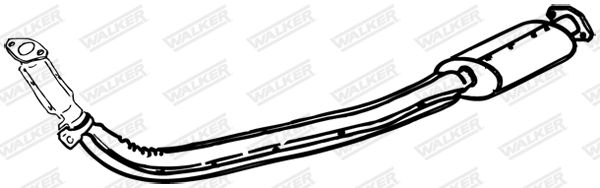 WALKER 14684 Front Muffler