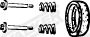 WALKER 14700 Mounting Kit, exhaust system