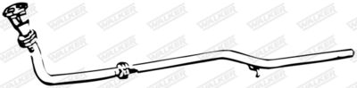 Exhaust Pipe WALKER 14711