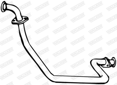Exhaust Pipe WALKER 14736