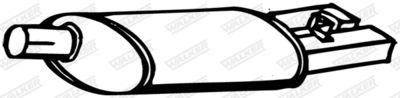 Rear Muffler WALKER 14744