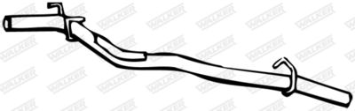 Exhaust Pipe WALKER 14837