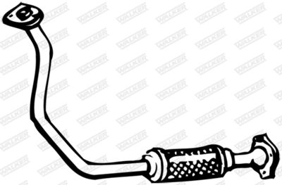 Exhaust Pipe WALKER 14839