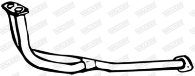 Exhaust Pipe WALKER 14951