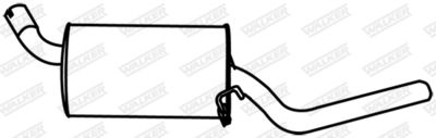 Rear Muffler WALKER 14971