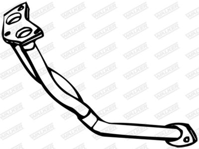 Exhaust Pipe WALKER 14976