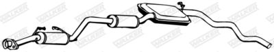 Centre Muffler WALKER 14981