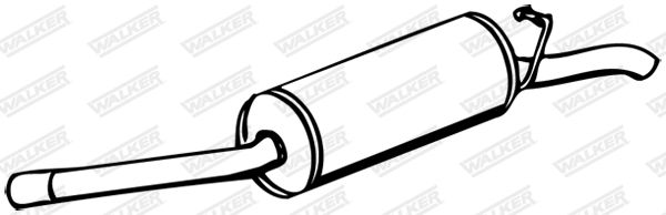WALKER 14999 Rear Muffler